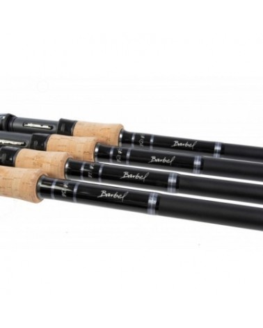Caratteristiche della barbel 11ft:
Lunghezza : 3,35 mt
Sezioni : 2
Ingombro chiusa : 1.86 mt