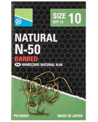 Natural N-50 Hook Preston