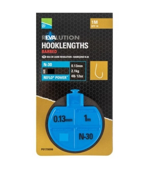 Ami Revalution N30 Hooklengths Size 12 Preston