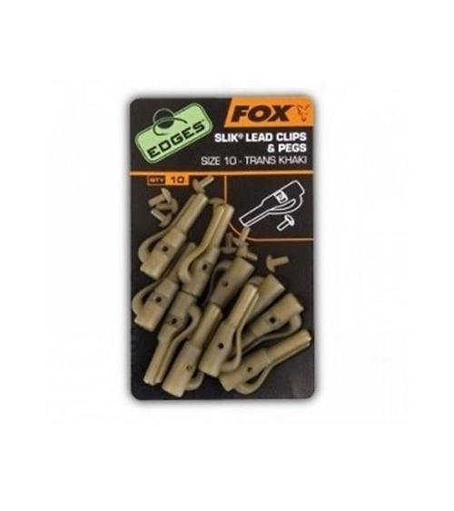 Le Fox Slik® Lead Clips sono una versione miniaturizzata e raffinata delle nostre Lead Clip