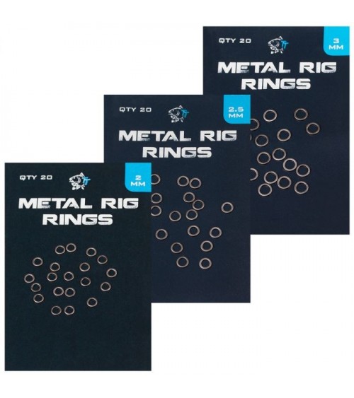 Metal Rig Rings 3.0mm Nash
