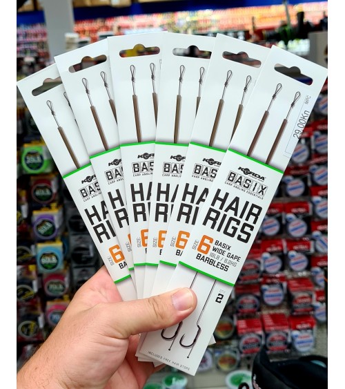 Basix Hair Rigs Wide Gape Con Ardiglione Korda - Feeder Store Basix Hair Rigs Wide Gape Con Ardiglione Korda - Feeder Store