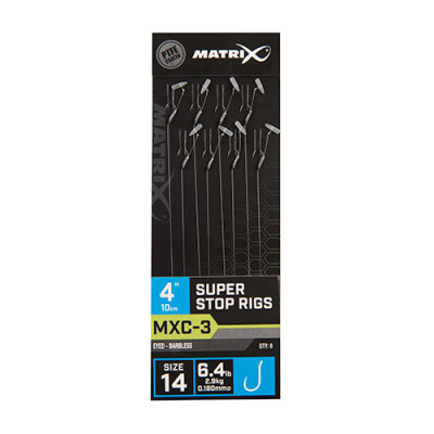 Terminali MXC-3 Super Stop Rigs 10cm/4ins