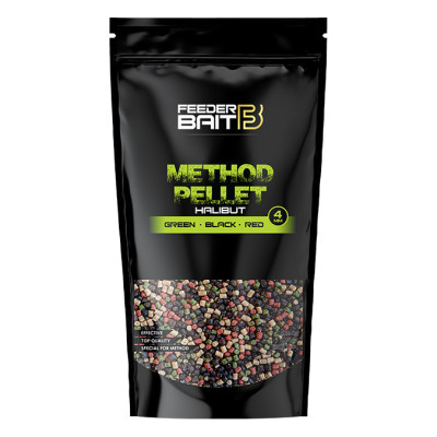 copy of Pellet Halibut 2mm Green/Black/Red Feeder Bait