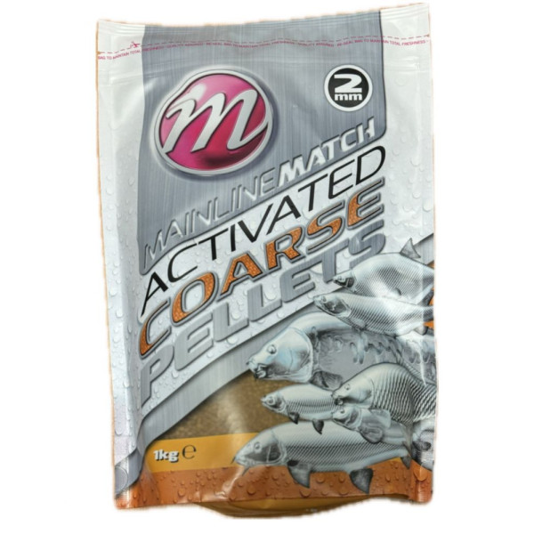 Pellet Match Activated Carp Coarse 2mm 1kg Mainline