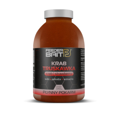 Additivo Booster Zalewa Crab e Strawberry Feeder Bait Additivo Booster Zalewa Crab e Strawberry Feeder Bait
