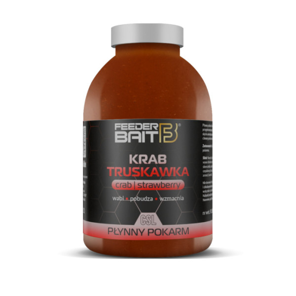 Additivo Booster Zalewa Crab e Strawberry Feeder Bait