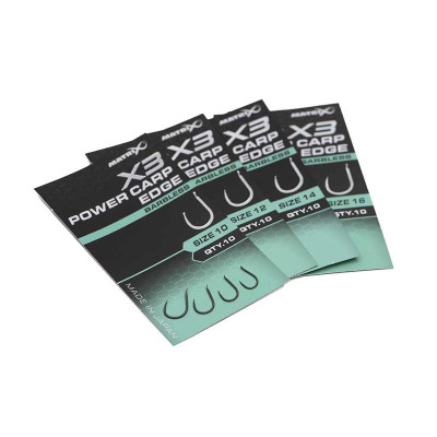 Amo X3 Power Carp Edge Barbless Matrix