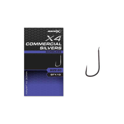 Amo X4 Commercial Silvers Barbless Matrix