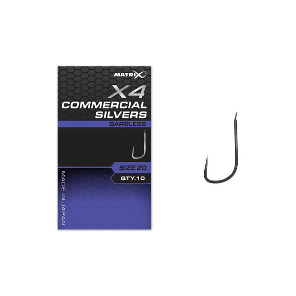 Amo X4 Commercial Silvers Barbless Matrix