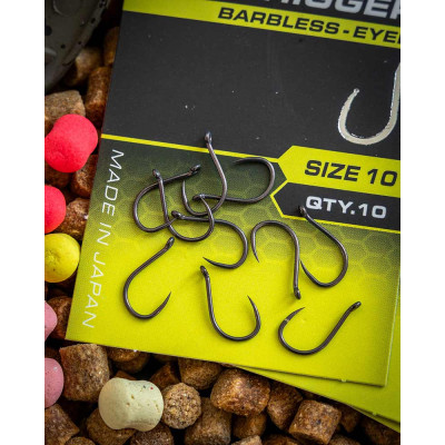 Amo X6 F1 Carp Pellet Rigger Eyed Barbless Matrix