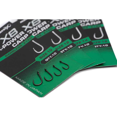 Amo X8 X-Power Carp Eyed Barbless Matrix