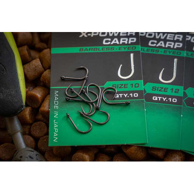 Amo X8 X-Power Carp Eyed Barbless Matrix