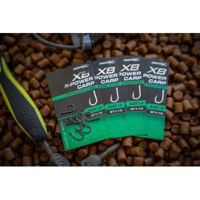 Amo X8 X-Power Carp Eyed Barbless Matrix